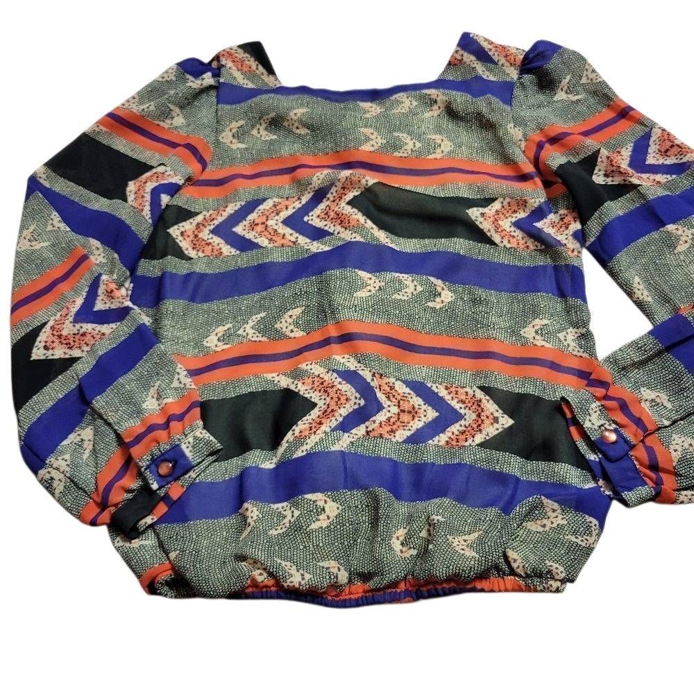 GB Girls blouse with bow on back M7/8